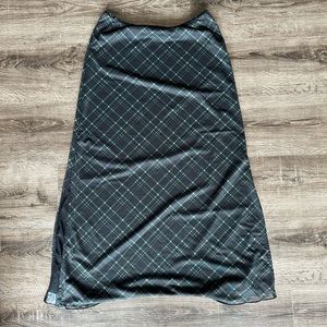 Forever 21 Plaid Maxi Skirt